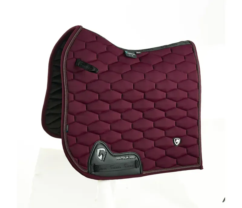 Arma Eltar Dressage Saddlecloth in Black Cherry