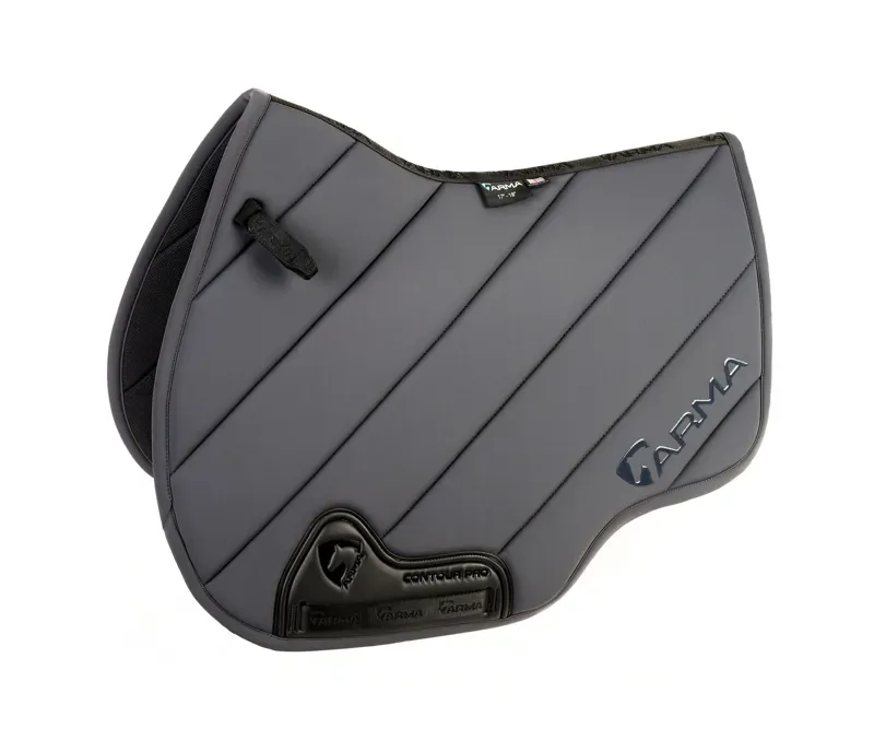 Arma Eltar Euro Cut Saddlecloth in Grey