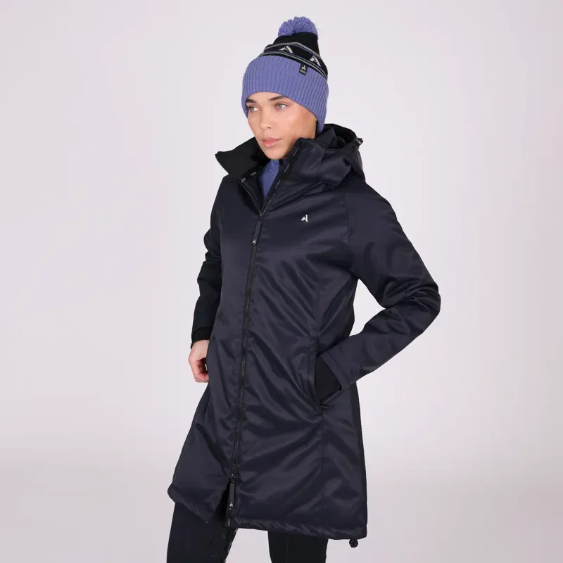 Aubrion React Mid Length Coat in Shadow-1