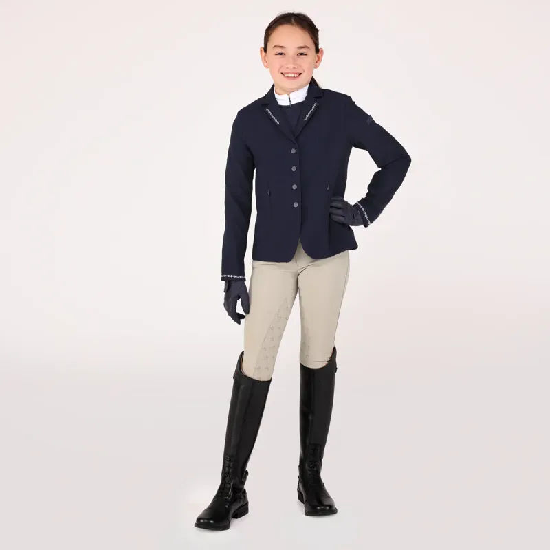 Aubrion Young Rider Optima-LX Show Jacket in Navy-1