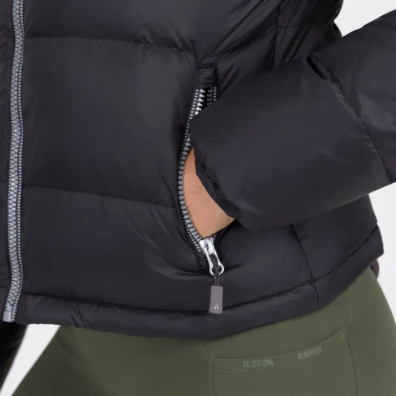 Aubrion React Insulated Coat in Charcoal-4