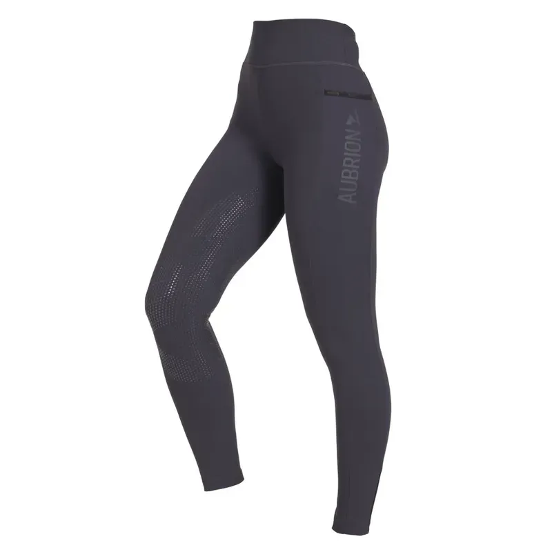 Aubrion React Winter Tights in Charcoal