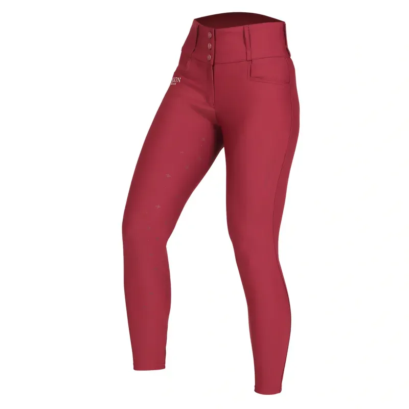 Aubrion Equestrian Breeches in Port