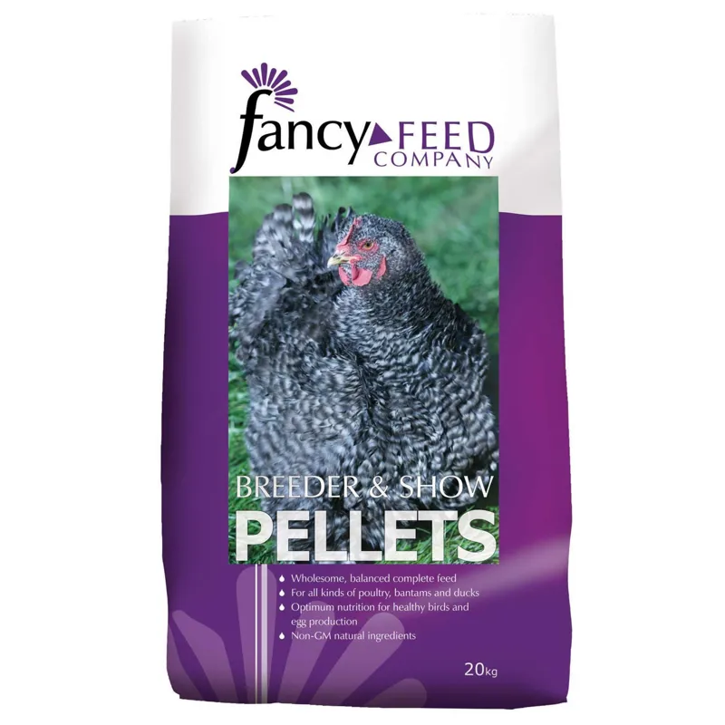Fancy Feed Breeder and Show Pellets 20kg