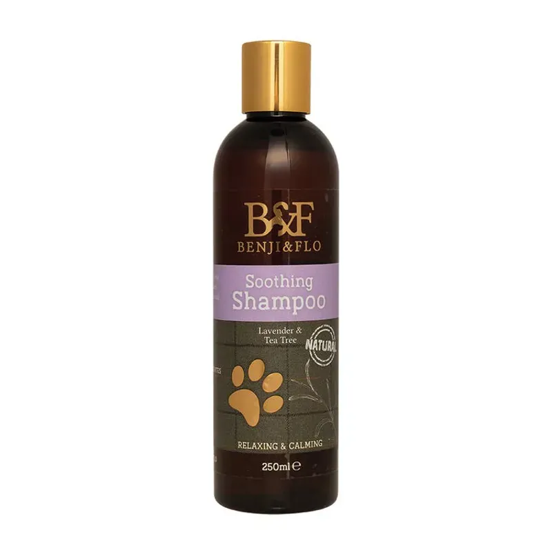Benji and Flo 250ml Soothing Shampoo in Brown