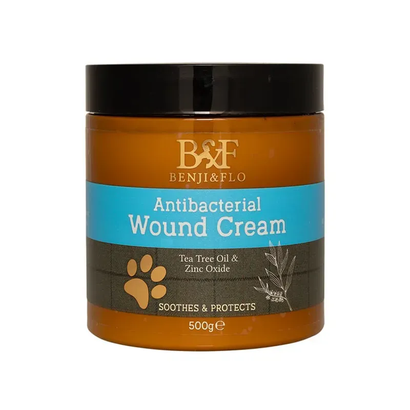 Benji and Flo 350g Antibacterial Wound Cream in Blue