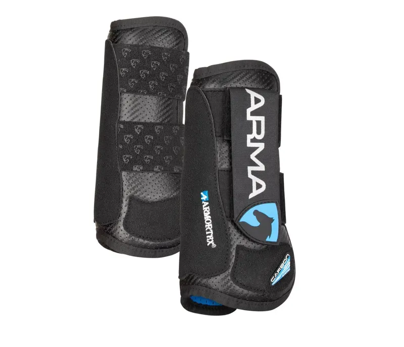 Arma Carbon Flex Tendon Boot in Black