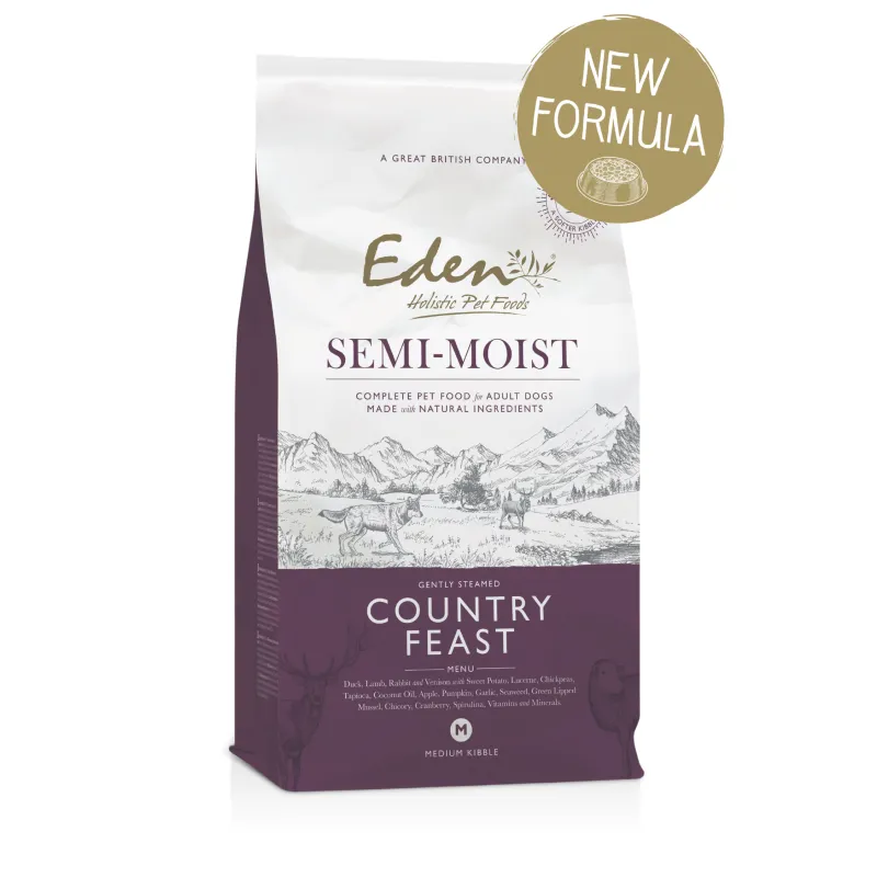 Eden Semi-moist Country Feast Medium Kibble