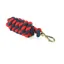 Shires One Size Two Tone Headcollar Lead Rope in Blue/Red