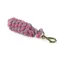 Shires One Size Two Tone Headcollar Lead Rope in Pink/Lilac