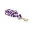 Shires One Size Two Tone Headcollar Lead Rope in Purple/Lilac