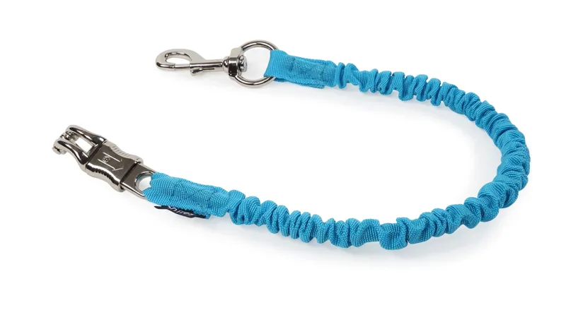 Shires Bungee Breakaway Trailer Tie in Blue