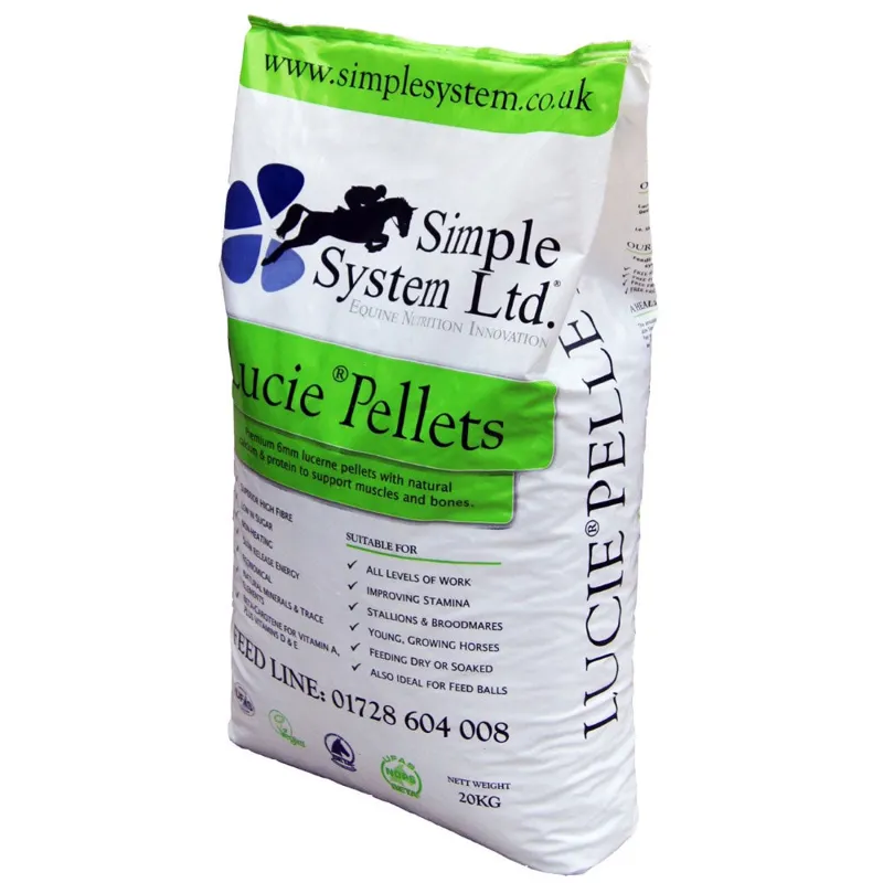 Simple Systems Organic Lucie Pellets 20kg