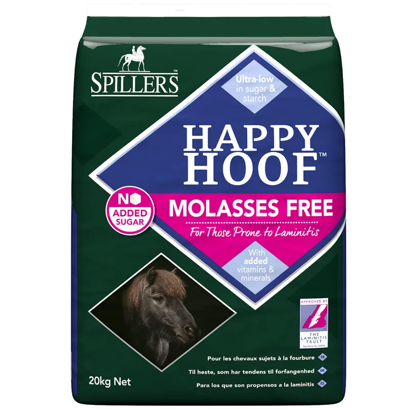Spillers Happy Hoof Molasses Free