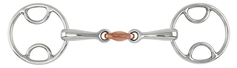 Shires Bevel Bit With Copper Lozenge
