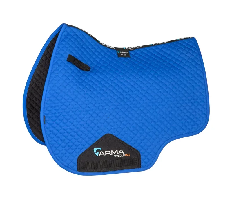 Arma Euro Cut Saddlecloth in Royal