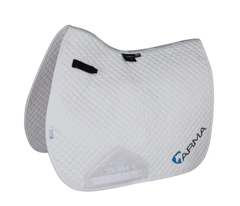 Arma Branded GP Saddlecloth in White