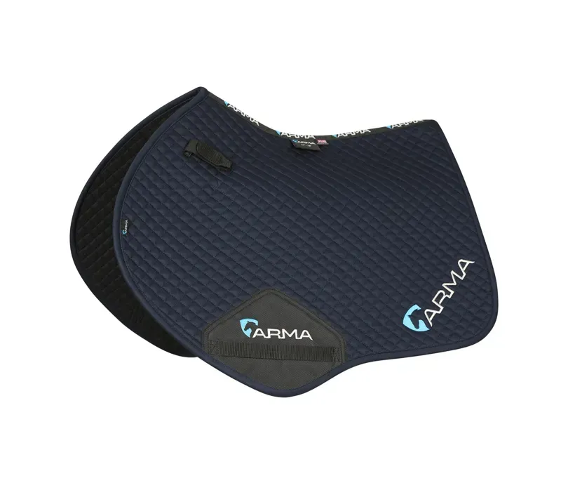 Arma Branded Jump Saddlecloth in Navy