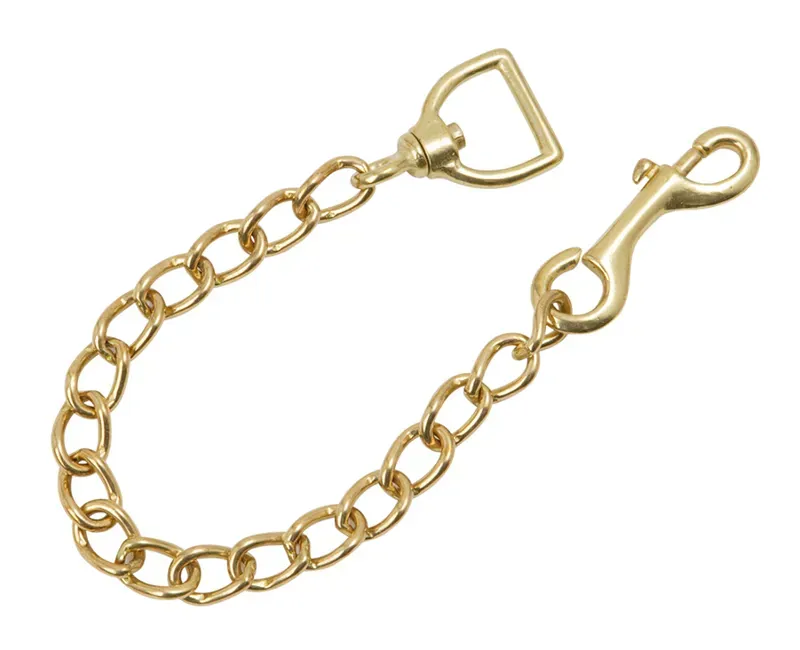 Shires 30 Inch Brass Plated Lead Rein Chain
