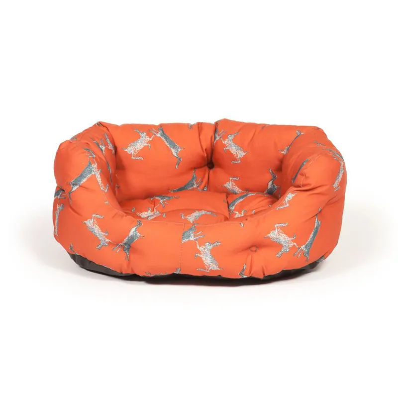 Danish Design 76 cm Woodland Hare Deluxe Slumber Bed in Orange