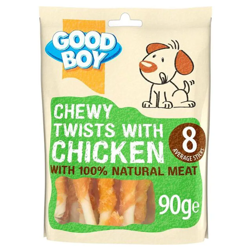Good Boy Chewy Twists With Chicken