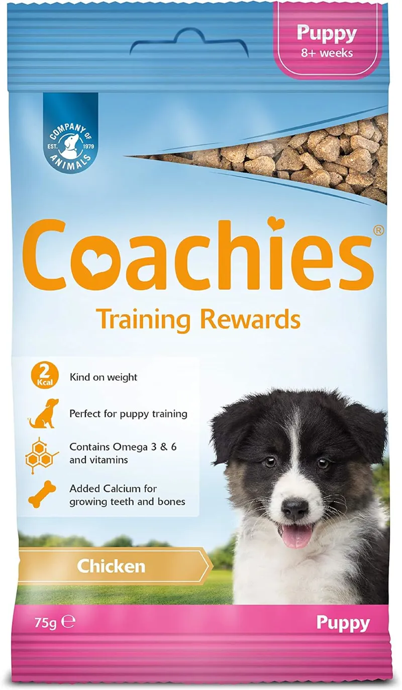 Coachies Training Treats - 75 gm puppy