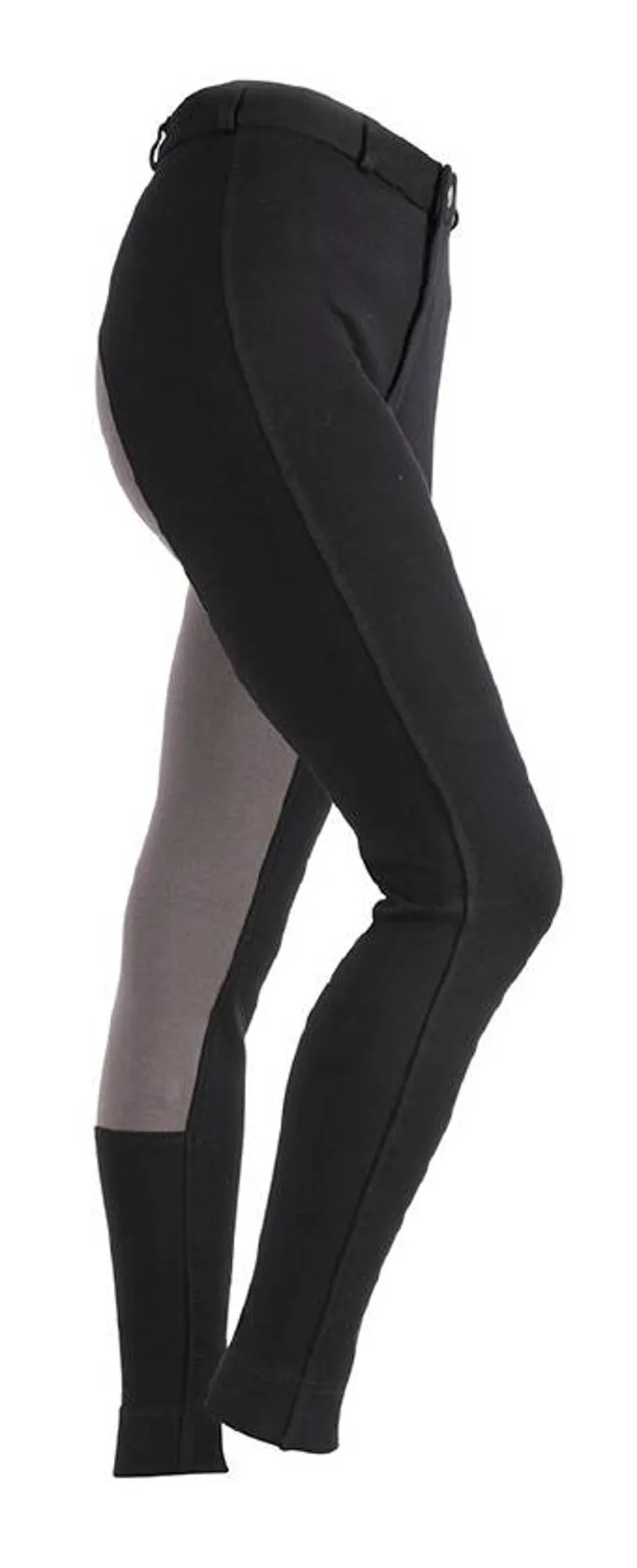 Wessex Ladies Two Tone Jodhpurs In Black