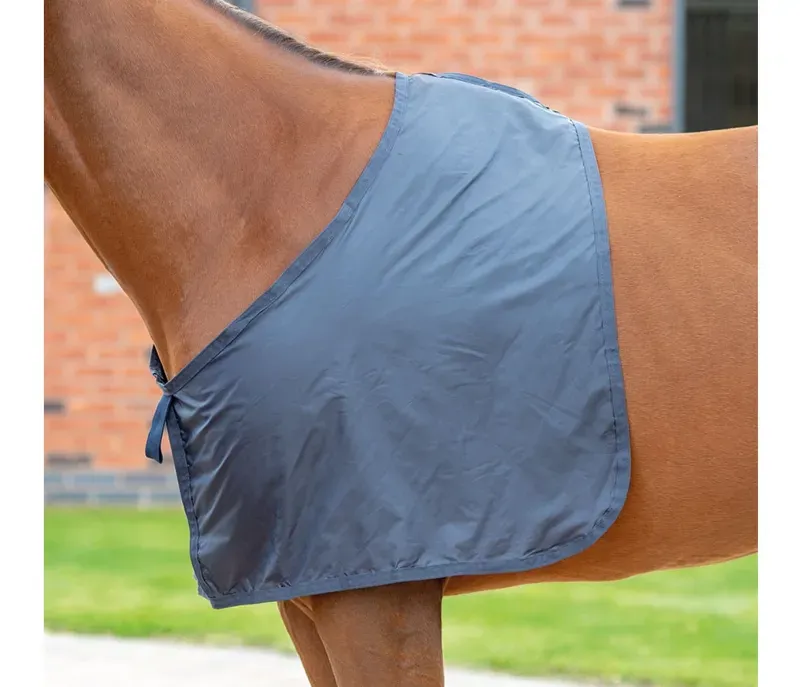 Shires Satin Anti-Rub Bib in Black