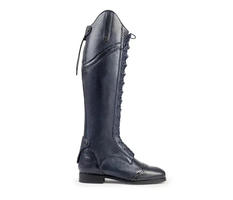 Moretta Maddalena Riding Boots in Navy
