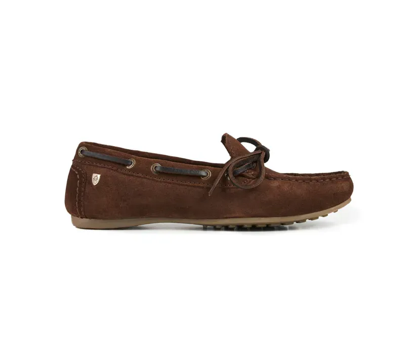 Moretta Sofia Moccasins in Brown