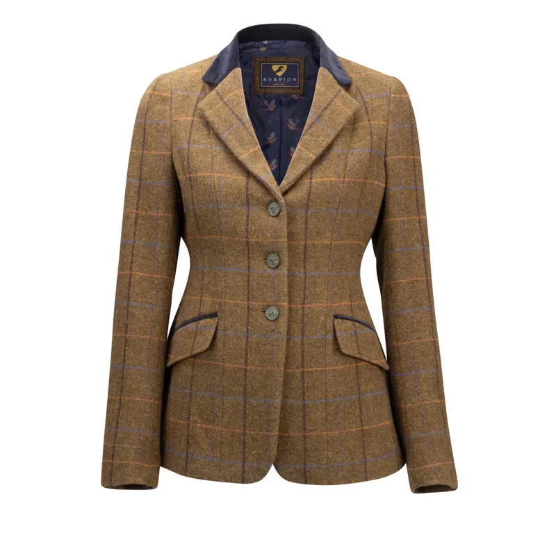Aubrion Saratoga Jacket in Oak Brown Check