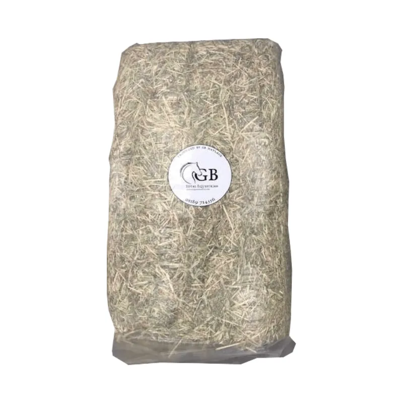 GB Clear Bag Wrapped Meadow Hay