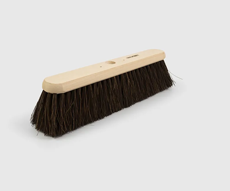 Hillbrush Industrial Medium Platform Broom Bahia Mix With Handle - 457 mm h3/3mfhs