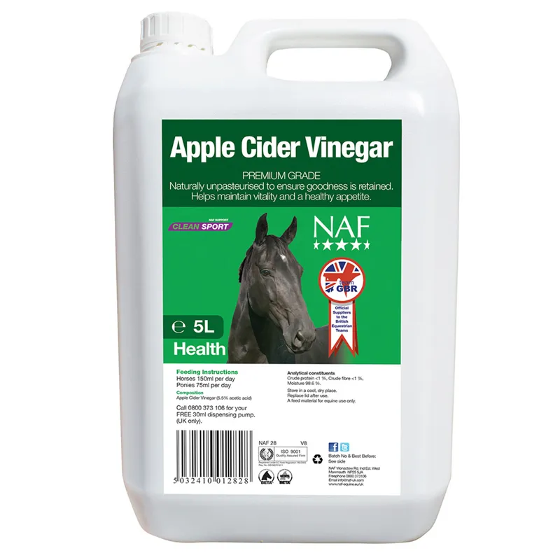 NAF Apple Cider Vinegar - 5 lt