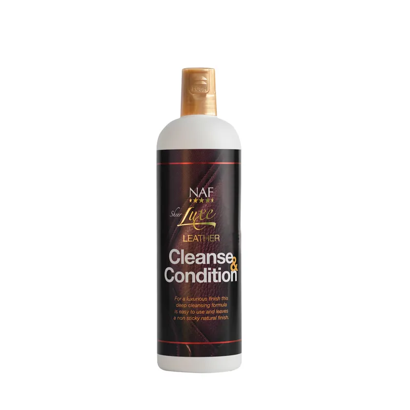 NAF Sheer Luxe Leather Cleanse and Condition - 500 ml