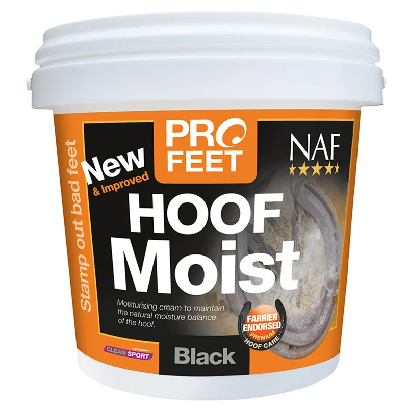 NAF Pro Feet Hoof Moist - BLACK 900 gm