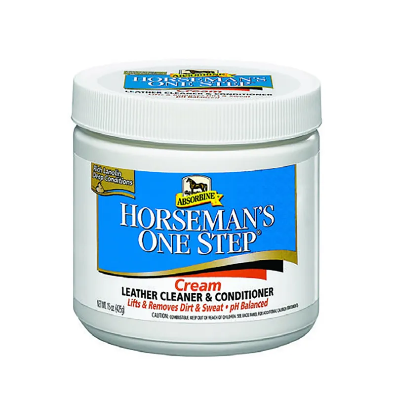 Absorbine Horsemans 425g One Step Harness Cleaner in White