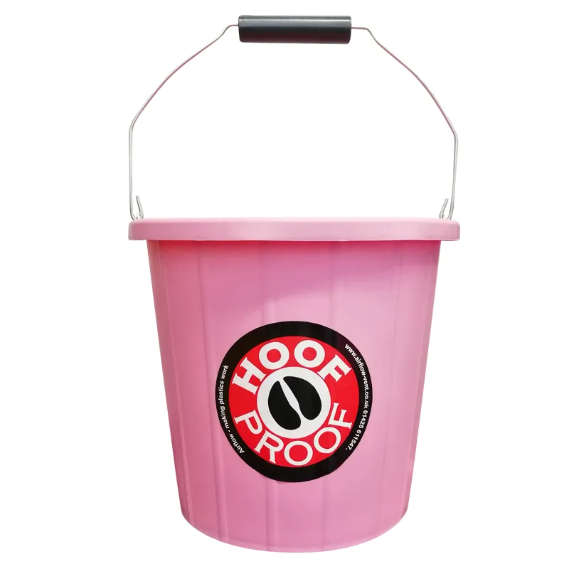 Airflow Hoof Proof 10lt Calf/Multi Purpose Bucket in Pink