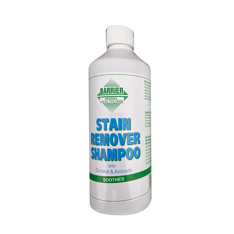 Barrier 500ml Stain Remover Shampoo in White