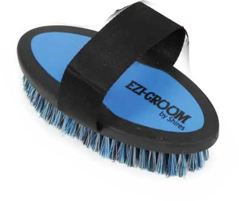 Ezi-Groom Large Grip Body Brush in Navy