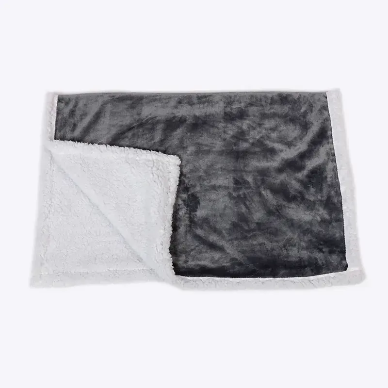 Danish Design 75 cm x 100 cm Essentials Fur Blanket in Charcoal