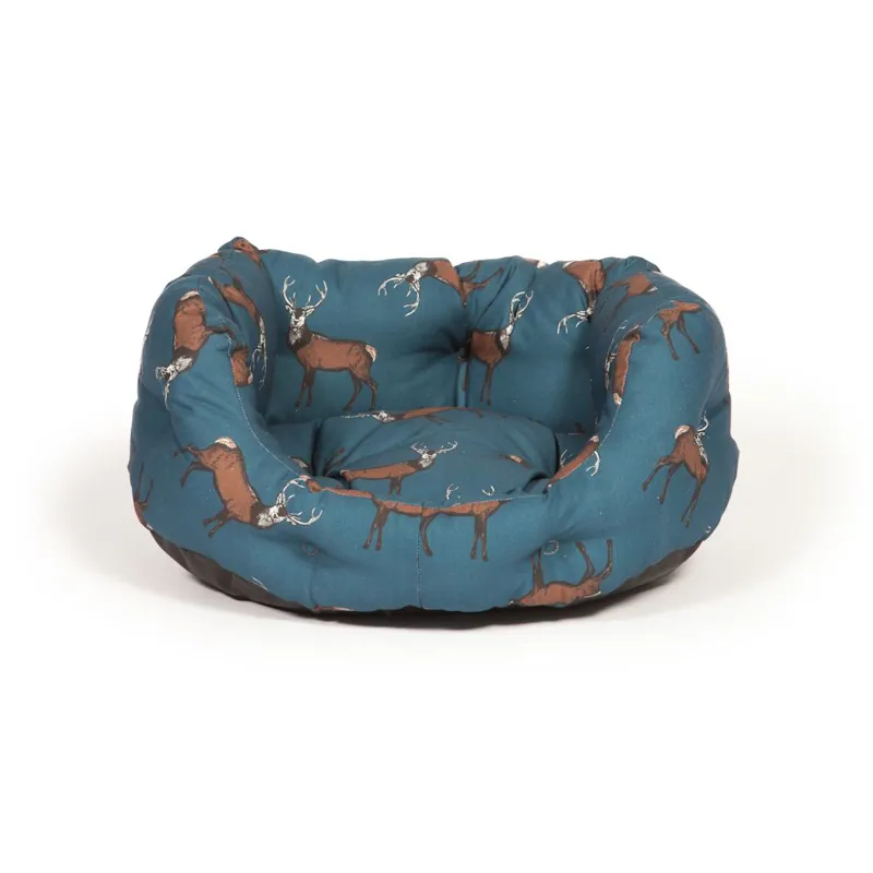 Danish Design 89 cm Woodland Stag Deluxe Slumber Bed in Blue