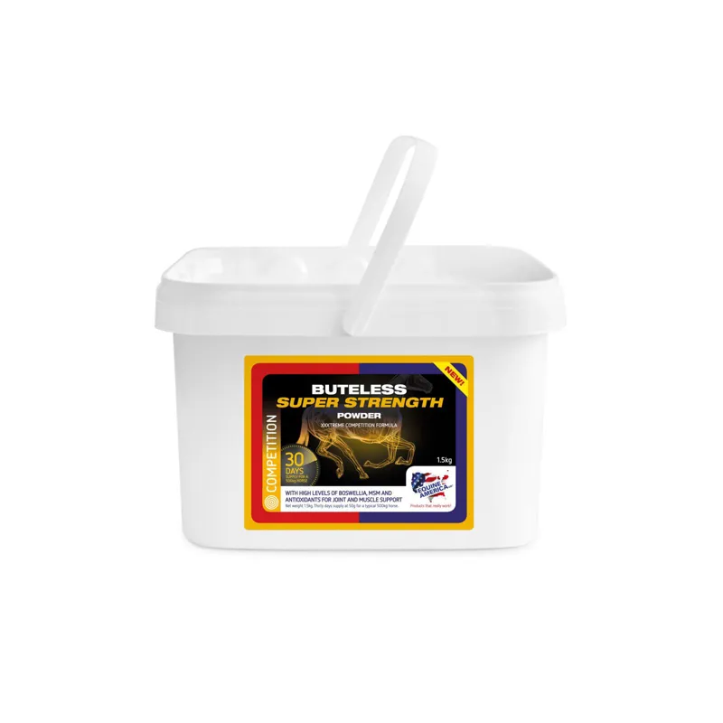 Equine America Buteless Super Strength Powder in White