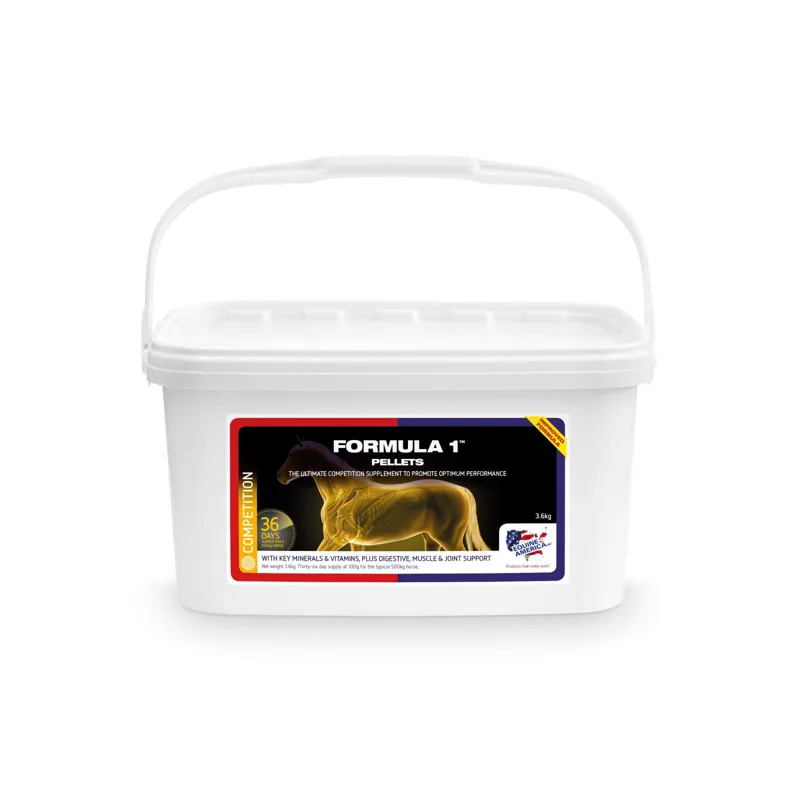 Equine America Formula 1 Pellets in White