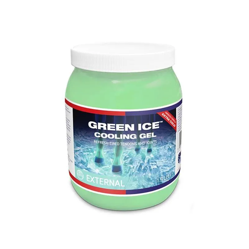 Equine America Ice Cooling Gel in Green