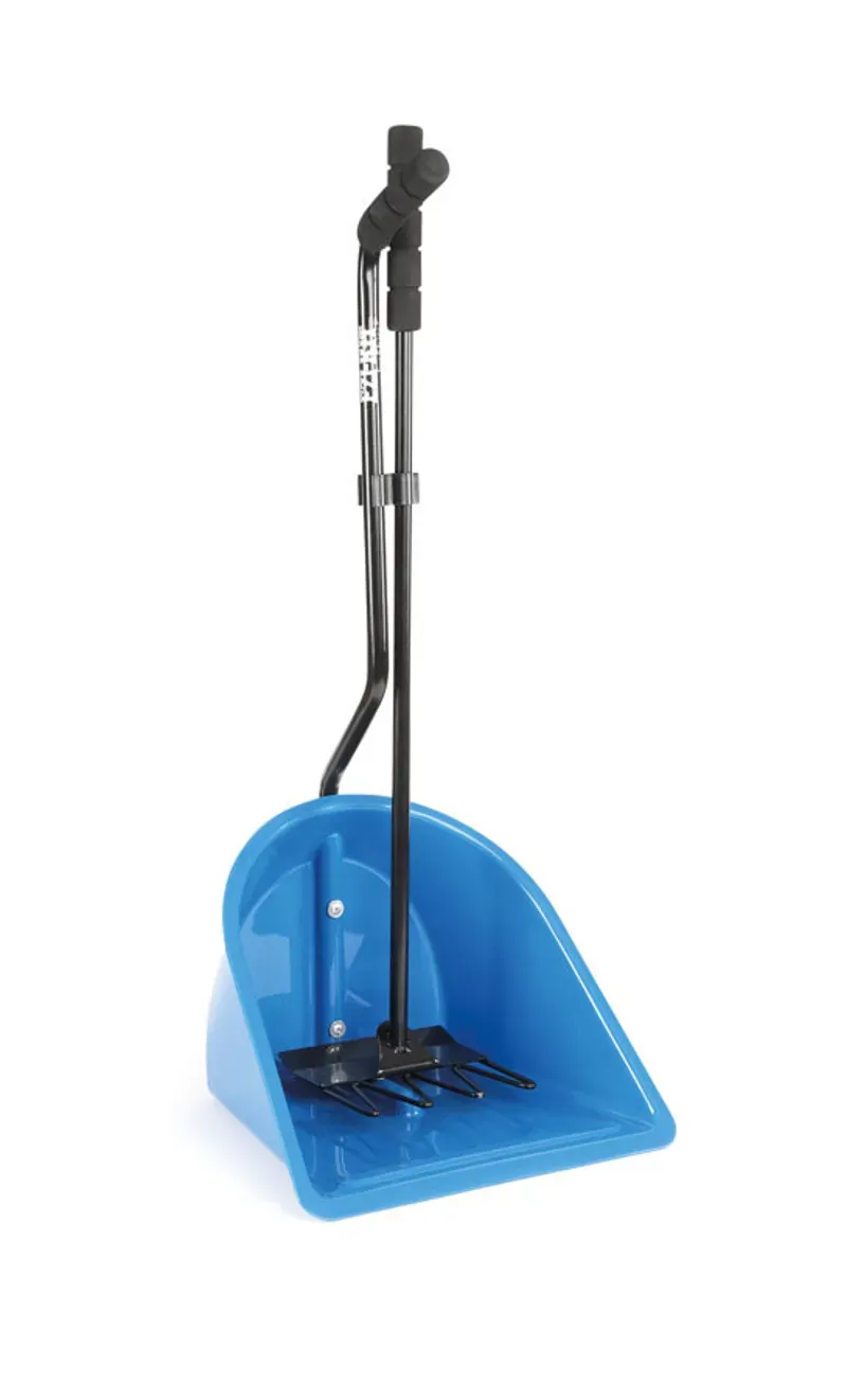Ezi-Kit Manure Scoop in Blue