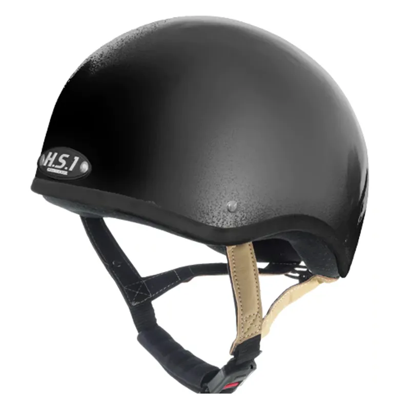 Gatehouse HS1 Jockey Skull Helmet in Matt Black