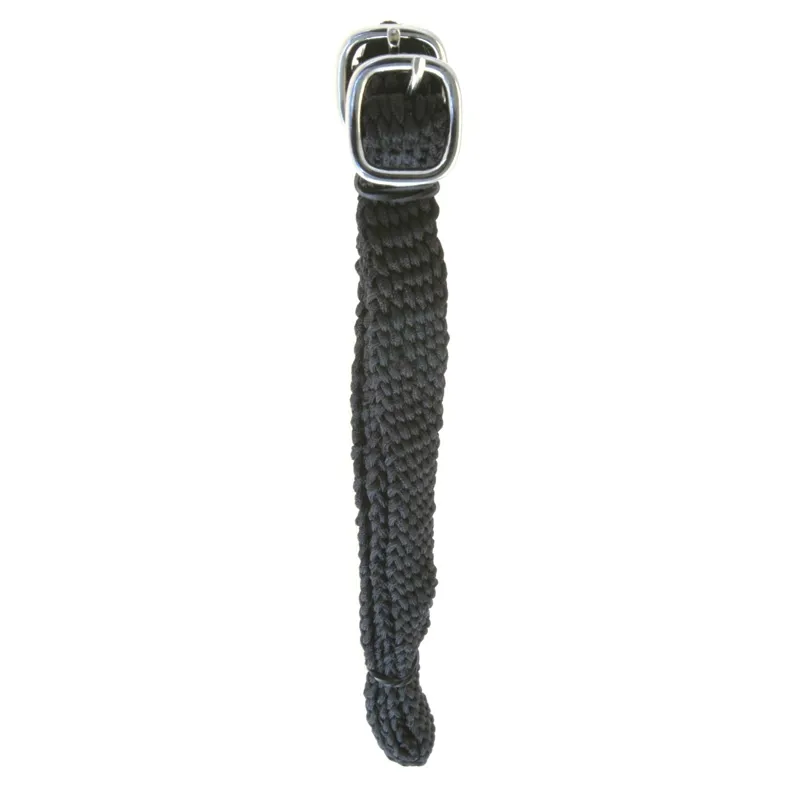 KM Elite Braided Spur Straps in Black