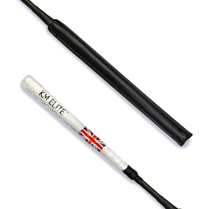 KM Elite Cush Grip Jump Bat Whip in White