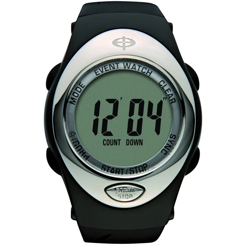 KM Elite Optimum Series 2 Compact Stop Watch in Black